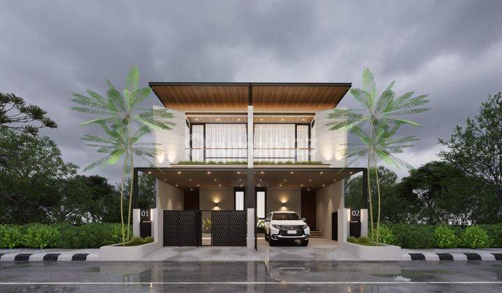 Rumah Baru Gress Modern Tropical Kupang Baru  1