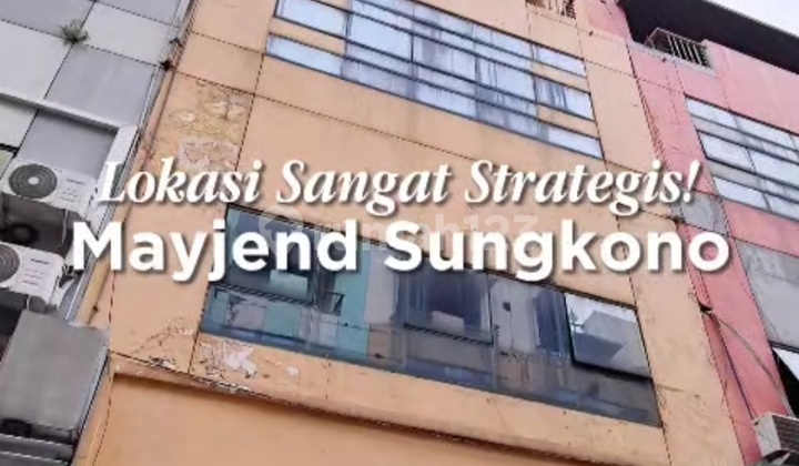 Termurah Jual Sewa Ruko Nol Jalan Mayjend Sungkono 4 Lantai Hdap Jalan Raya
