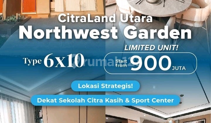 Jual Rumah Citraland Start 900 juta