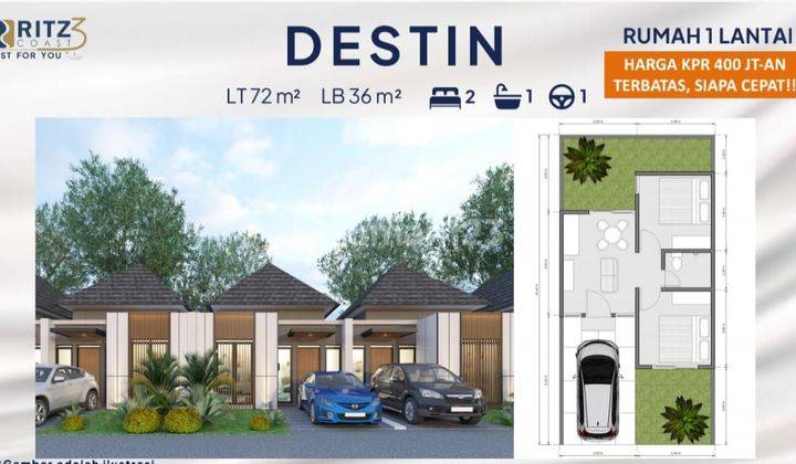 RITZ COAST TAHAP 3 RUMAH 1 LANTAI DAN 2 LANTAI 4