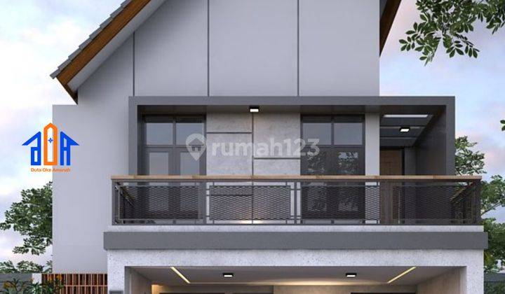 Rumah Modern Furnished Dekat Pintu Tol Depok 2