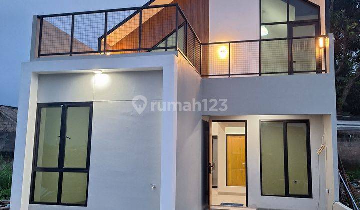 Rumah 1,5 Lantai Modern Furnished 900 Meter Ke Tol Depok 1