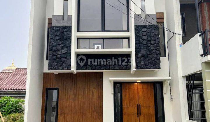 Rumah 2 Lantai Modern 900 Meter Ke Pintu Tol Depok 2