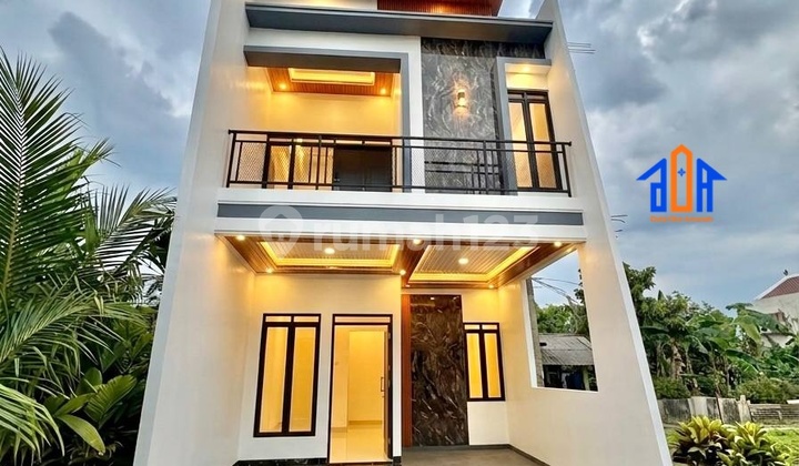 Rumah 2 Lantai Murah Dekat Stasiun Kereta Depok Baru