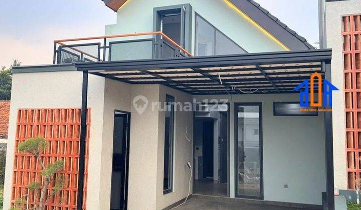 Rumah Baru Furnished Akses Dekat Tol Depok