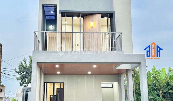 Rumah Furnished 4 Kamar Tidur Di Selatan Jakarta Akses Dekat Tol 2