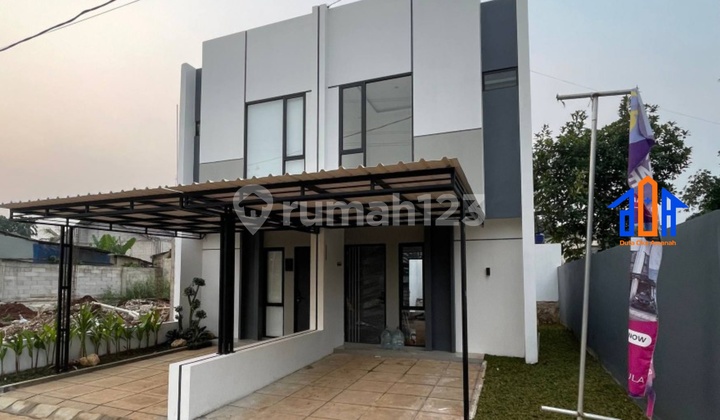 Rumah 2 Lantai Murah Di Pinggir Jalan Raya Sawangan Depok 1