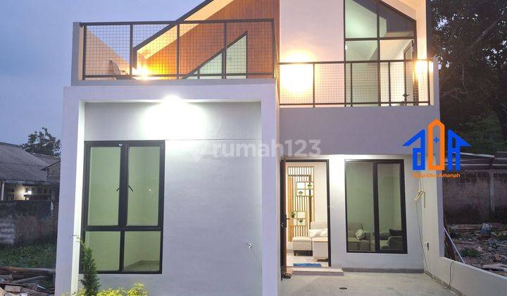 Rumah 1,5 Lantai Furnished 900 Meter Ke Pintu Tol Depok 2