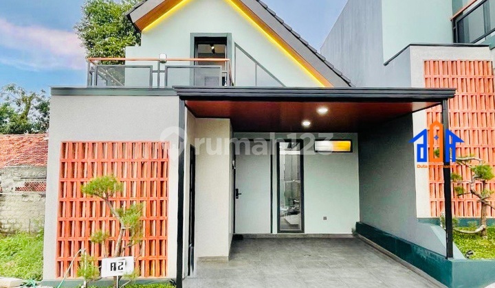 Rumah Furnished Aesthetic 900 Meter ke Gerbang Tol Rumah Furnished Aesthetic 900 Meter ke Gerbang Tol
