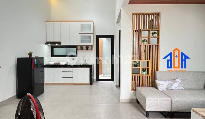 Furnished House Ready to Occupancy in Pancoran Mas, 900 Meters Access to Toll Road 1