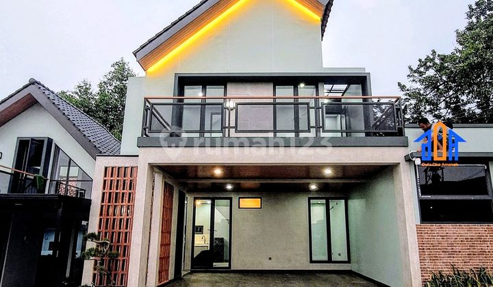 Rumah Furnished Rooftop Cozy Di Pancoran Mas Dekat Tol