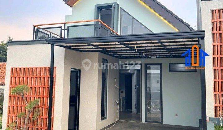 Rumah Furnished Di Rangkapan Jaya Akses Dekat Tol 2