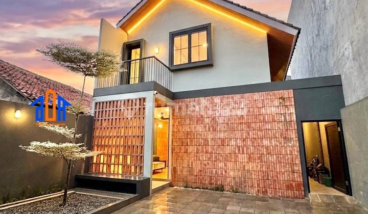 Rumah Kantor Modern Siap Pakai Dekat Pintu Tol di Pancoran Mas
