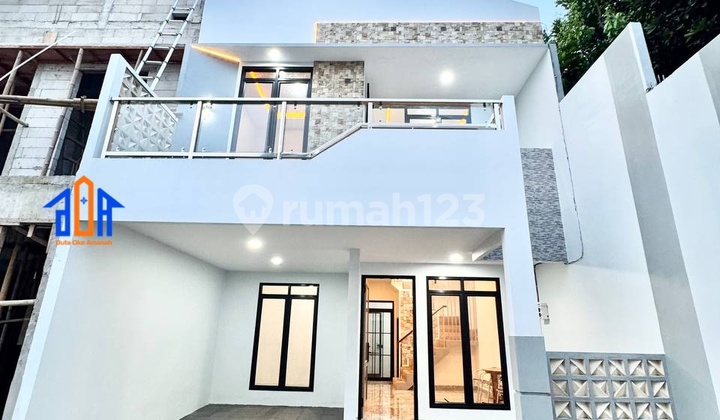 Rumah Modern Siap Huni Di Cinangka Dekat Pool Busway Transjakarta