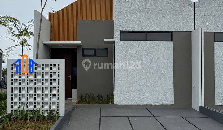 Rumah Minimalis Modern Dekat Stasiun Kereta Api 1