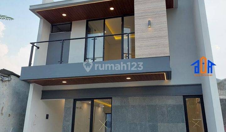 Rumah 2 Lantai Modern Siap Huni Di Pancoran Mas 2