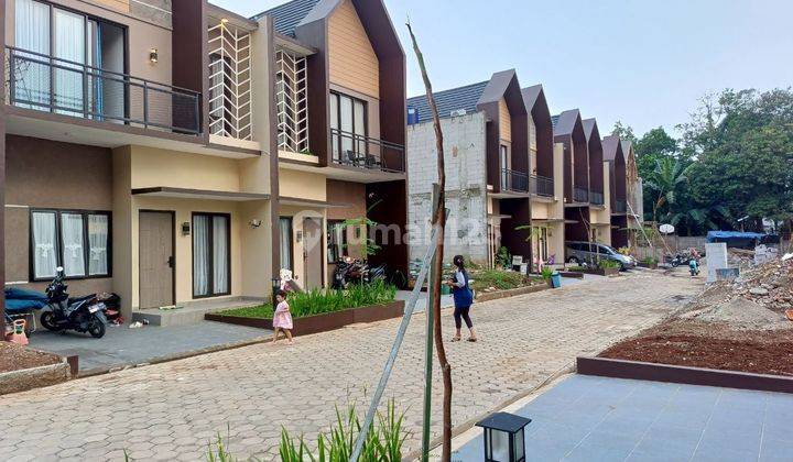 Rumah 2 Lantai Modern di Jalan Utama Abdul Wahab Cinangka Depok