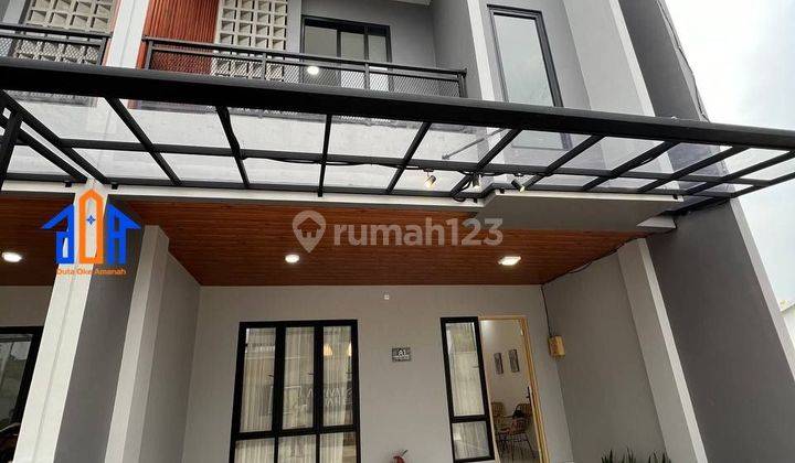 Rumah 2 Lantai Furnished Siap Huni Akses Dekat Tol  1