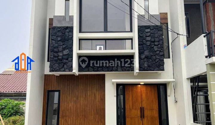 Rumah 2 Lantai Siap Huni Akses 900 Meter Ke Tol Desari 1