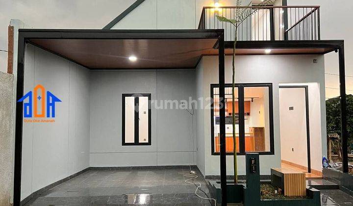 Rumah 1,5 Lantai Furnished Dekat Cinangka