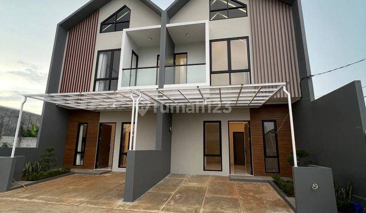 Rumah 2 Lantai Modern 900 Meter Ke Pintu Tol Desari 2