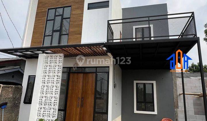 Rumah 2 Lantai Modern Dekat Tol Kukusan Beji Rooftop Lega 1