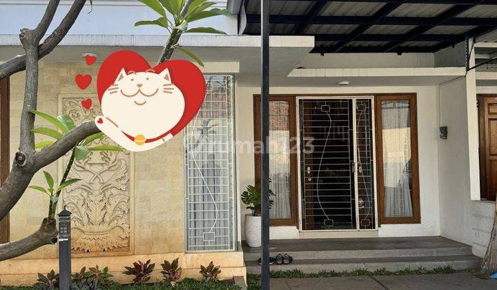 Dijual Rumah Semi Furnished di Cluster Uluwatu Ceger Jurangmanggu  1