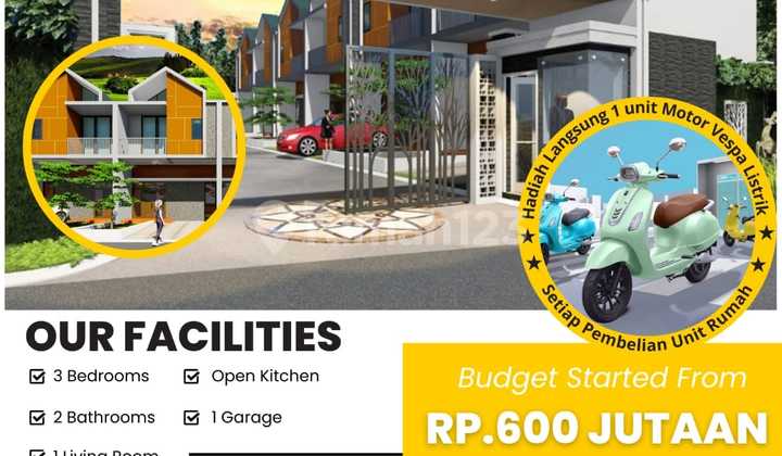 Berkah Sale Ramadhan Rumah 2lt Harga 1 Lantai Cash Back Sampai 50jt 4