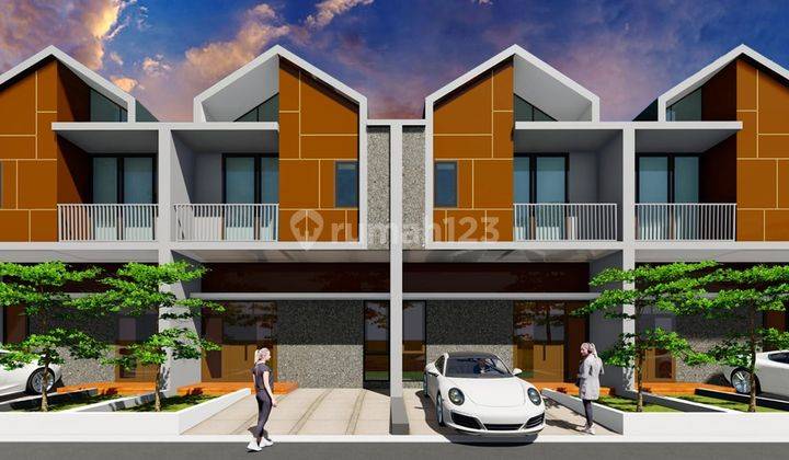 Exclusive Rumah 2lt Pinggir Jalan Harga 1lt 2