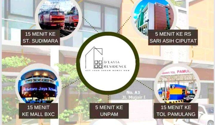 Exclusive Rumah 2lt Pinggir Jalan Harga 1lt 5