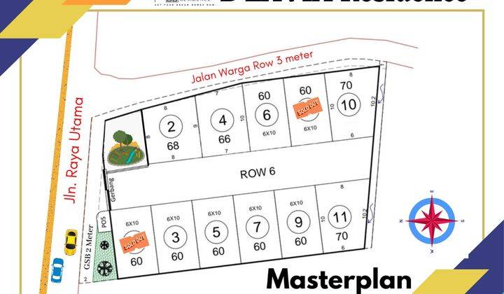 Exclusive Rumah 2lt Pinggir Jalan Harga 1lt 7