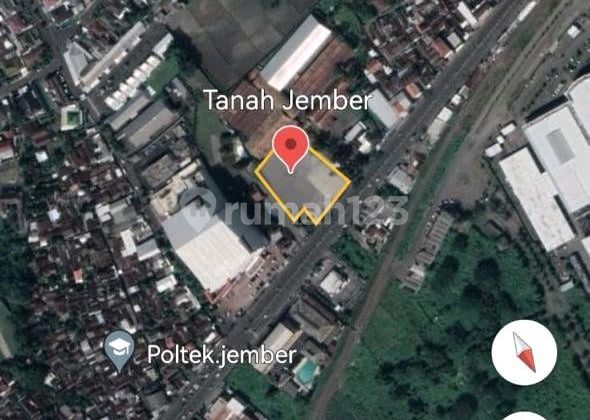 For Sale Commercial Land on Gajah Mada Street - Jember, Next to Transmart, Area 4750m2, Width 50m, SHM (Land Certificate) For Sale Commercial Land on Gajah Mada Street - Jember, Next to Transmart, Area 4750m2, Width 50m, SHM (Land Certificate)