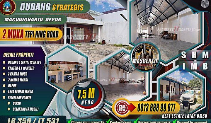 Gudang di Ring Road Utara 1