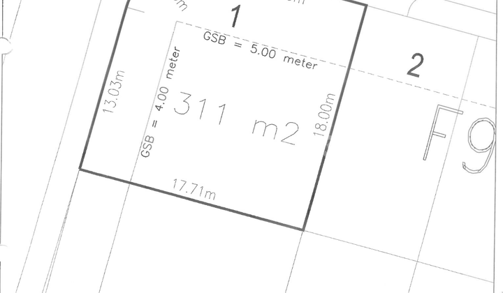 Hook Lot in Foresta BSD, Giardina Cluster Width Nearly 18 Meters