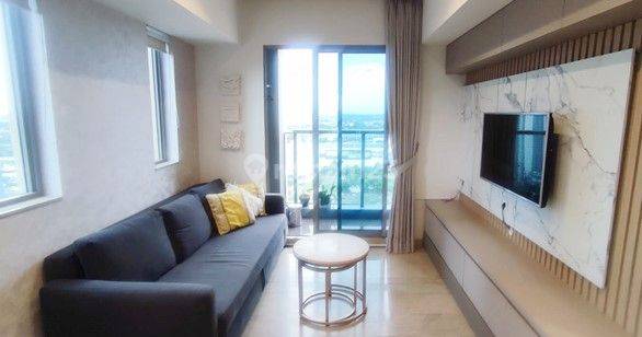 Apartement Branz Bsd 2 BR Furnished Bagus, View Mall Aeon, Swimming Pool, Corner 1