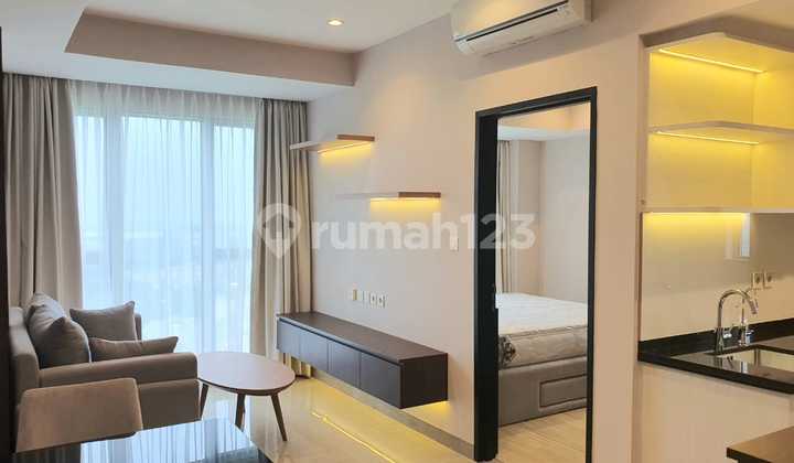 Siap Huni Apartemen Jepang Mewah 1 Kamar Tidur Furnished Bagus Posisi Corner 2 View Dekat Aeon, Tol Prasetya Mulya Ice