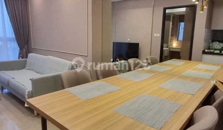 Ready-to-Occupy Japanese Luxury 1-Bedroom Furnished Apartment, Corner Position Near Aeon, Prasetya Mulya Toll Road, ICE