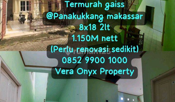 Rumah Murah, Harga Terbaik Untuk Lokasi Makassar, Hub Ma Gaiss 1