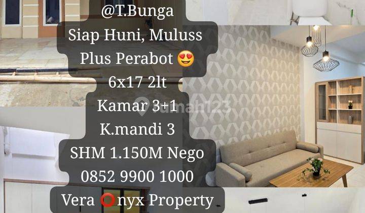 Rumah Cantik, Siap Huni Plus Perabotan.. Kinclong Dan Mulus Spt Anda  1