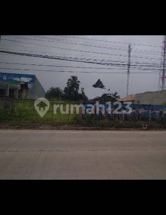 Tanah jual pinggir jln utama cisauk 1