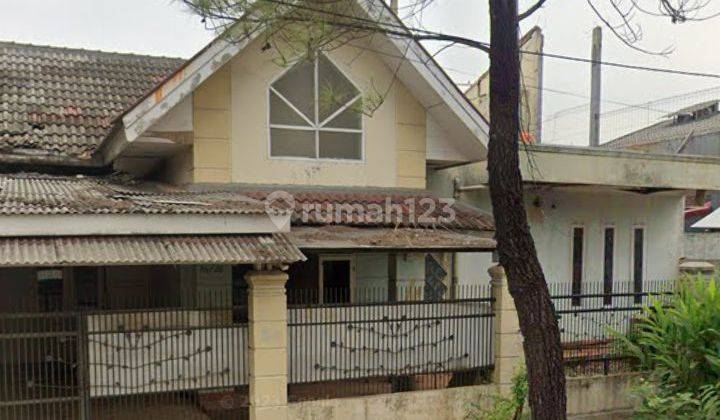 Rumah jual pinggir jln utama medang lestari 1