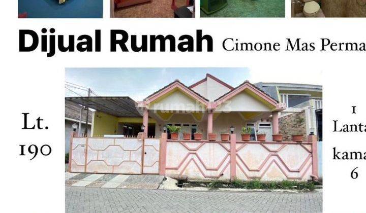 Rumah siap huni di Cimone Mas 1