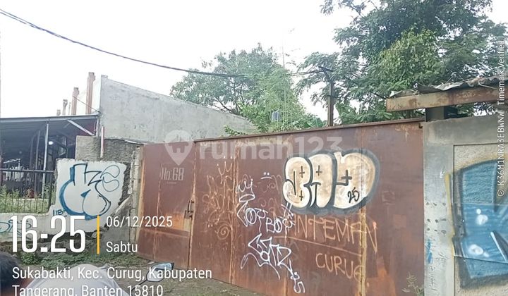 Tanah Bangunan Curug All In 7,2M