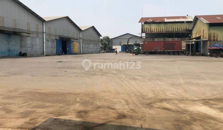 Gudang di balaraja timur dekat ke pintu tol bangunan baru 1