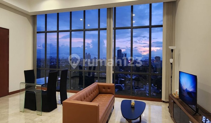 Senopati Penthouse 2BR Furnished Lokasi Di Scbd