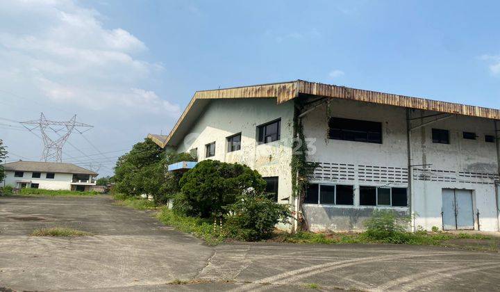 Gudang Dan Pabrik Dibalaraja Ukuran 2700 Dan 7200 M2 Dekat Tol 1