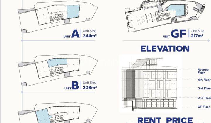 Office Space Di Palmerah Ada Beberapa Ukuran Luas 200an ; 300an  1