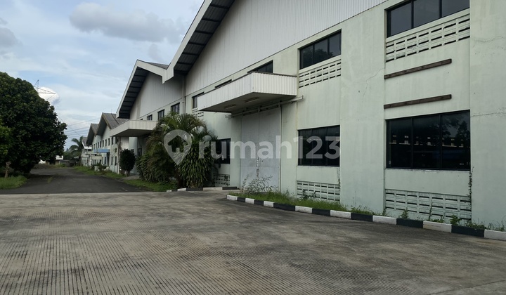 Former Factory and Warehouse in Balaraja Within a Good Building Area