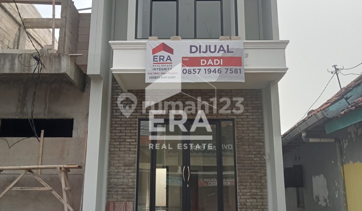 For Sale 3 Units of 2-Street Shophouses Located in Karawang City, Freehold Certificate