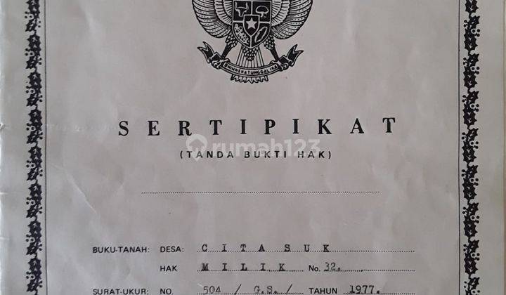 Jual Cepat ! BU ! MURAH ! TANAH Padat berupa kebun, lokasi dkt Pemandian air Panas BATUKUWUNG 5